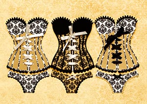 corset invitations